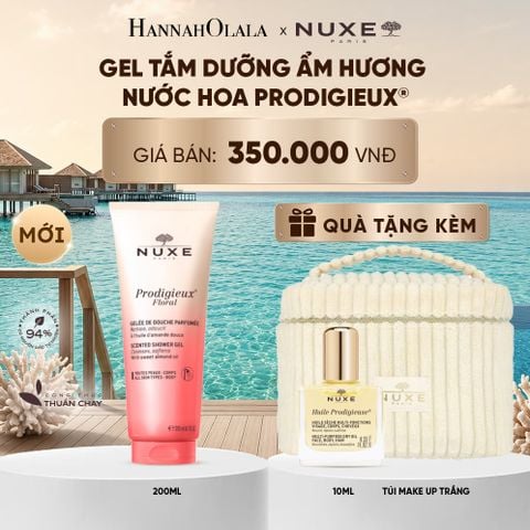  DẦU TẮM/GEL TẮM DƯỠNG ẨM HƯƠNG NƯỚC HOA NUXE PRODIGIEUX® 200ML (CHỌN HƯƠNG) 