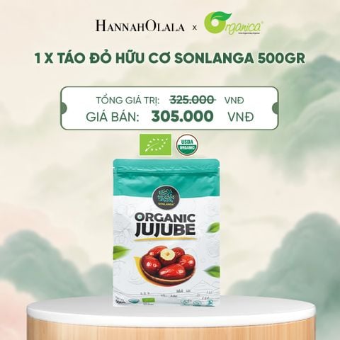  TÁO ĐỎ HỮU CƠ SONLANGA 500GR - A1930 