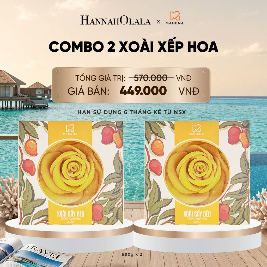  DEAL 6: COMBO 2 XOÀI XẾP HOA 500G_ D124 