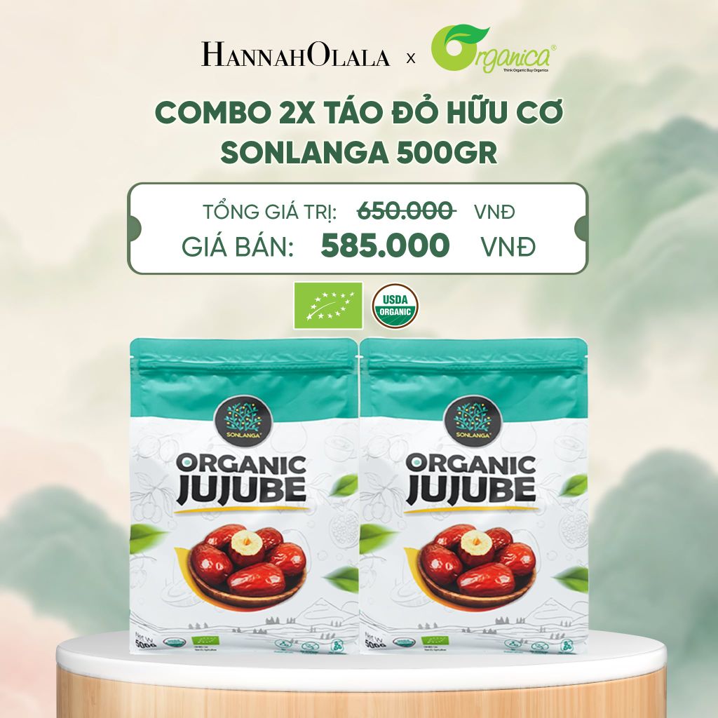  TÁO ĐỎ HỮU CƠ SONLANGA 500GR - A1930 