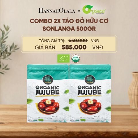  TÁO ĐỎ HỮU CƠ SONLANGA 500GR - D299 