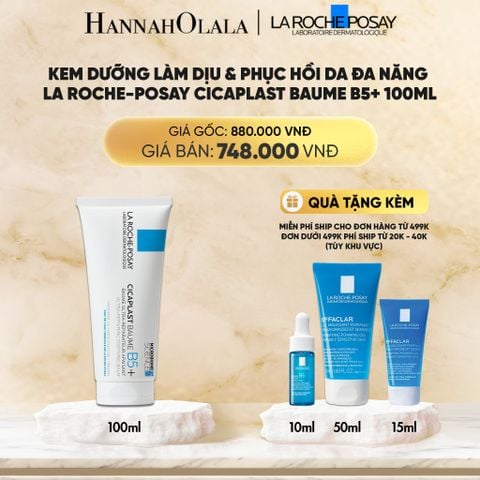  DEAL 6: KEM DƯỠNG CICAPLAST BAUME B5+ GIÚP PHỤC HỒI SAU 1H 100ML 
