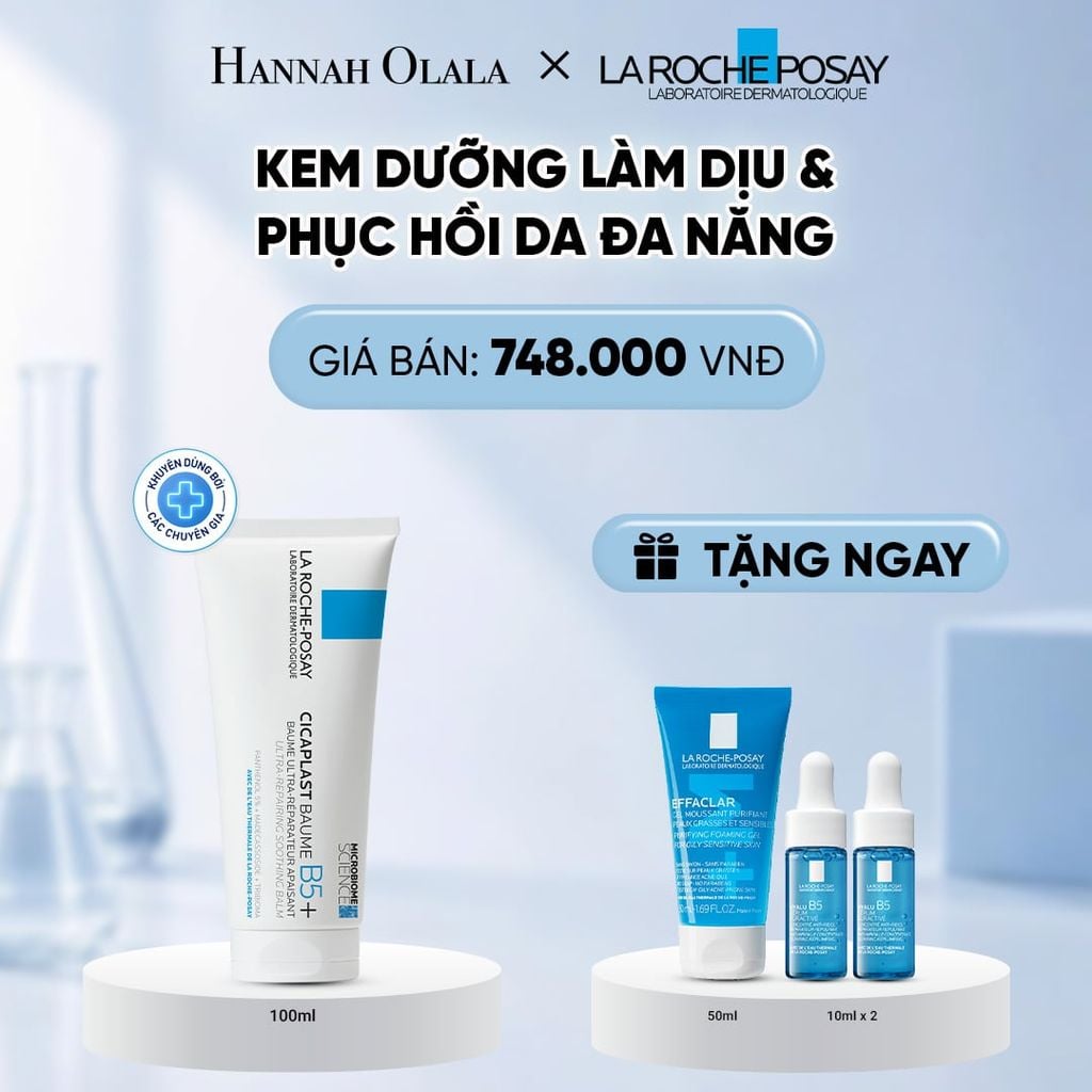  KEM DƯỠNG CICAPLAST BAUME B5+ GIÚP PHỤC HỒI SAU 1H 100ML DEAL 6: 