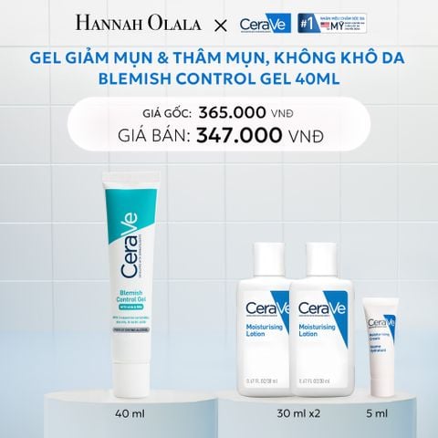  C6_DEAL 6: GEL GIÚP GIẢM MỤN KHÔNG KHÔ DA CẢI THIỆN MỜ THÂM, THU NHỎ LỖ CHÂN LÔNG CERAVE BLEMISH CONTROL GEL 40ML 