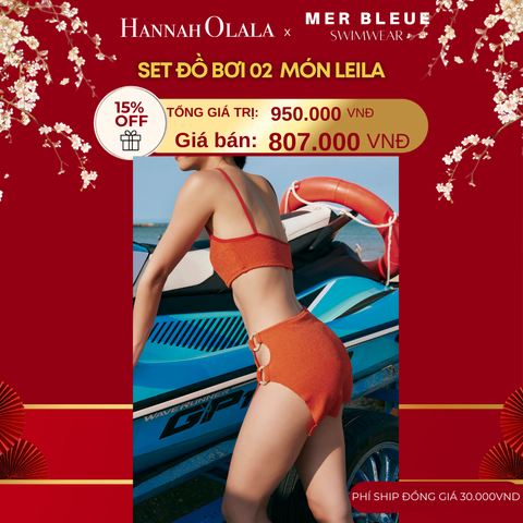  DEAL 7: SET ĐỒ BƠI 2 MÓN LEILA 