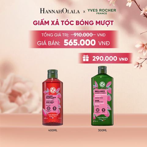  GIẤM XẢ TÓC BÓNG MƯỢT TẶNG DẦU GỘI GIỮ MÀU TÓC NHUỘM & GIÚP TÓC BÓNG MƯỢT 