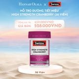  C901_DEAL 6: VIÊN UỐNG HỖ TRỢ ĐƯỜNG TIẾT NIỆU SWISSE ULTIBOOST HIGH STRENGTH CRANBERRY (30 VIÊN NANG) 