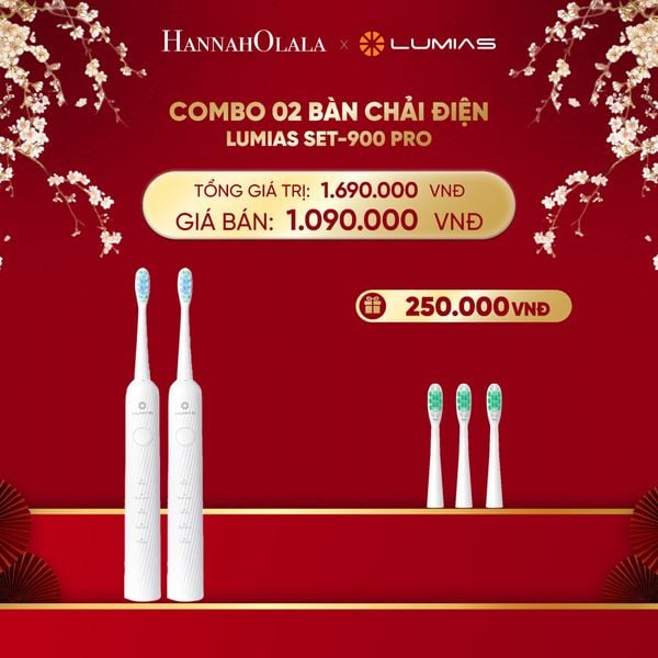  A171_DEAL 6: BÀN CHẢI ĐIỆN LUMIAS SET-900 PRO 