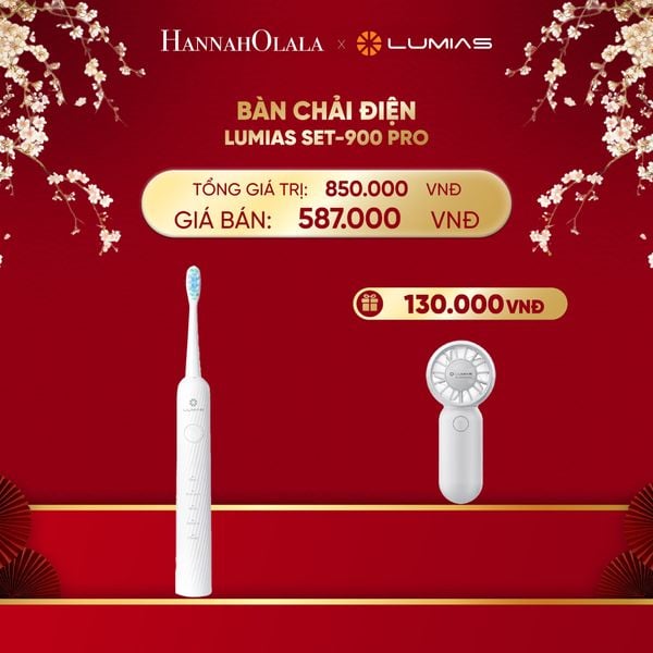  A171_DEAL 6: BÀN CHẢI ĐIỆN LUMIAS SET-900 PRO 