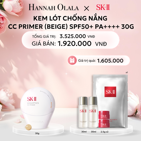  E190: DEAL 5: MỚI - KEM CHỐNG NẮNG CC PRIMER MÀU BEIGE 30G 