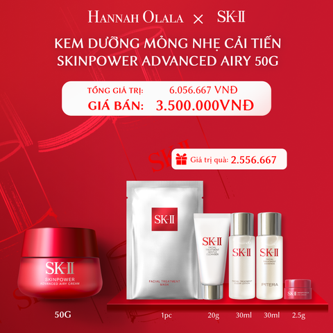  D15_DEAL 6: KEM DƯỠNG MỎNG NHẸ CẢI TIẾN SKINPOWER 50G 