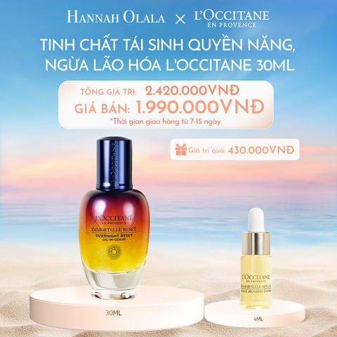  C1112_DEAL 6: TINH CHẤT TÁI SINH QUYỀN NĂNG, NGỪA LÃO HÓA L'OCCITANE 30ML 