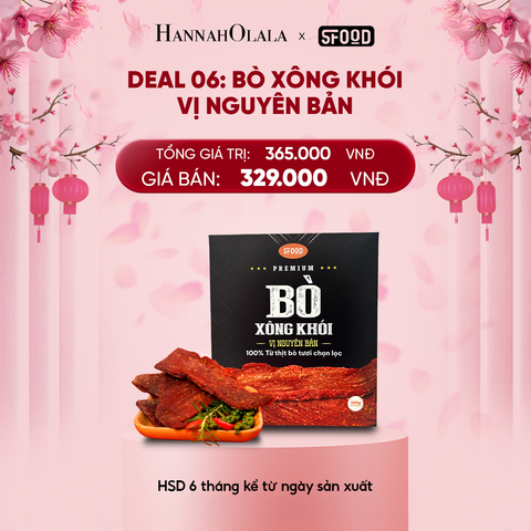  A1670_DEAL 06: BÒ XÔNG KHÓI – VỊ NGUYÊN BẢN 