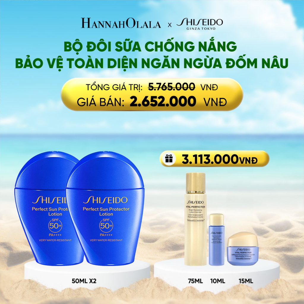  BỘ ĐÔI CHỐNG NẮNG BẢO VỆ DA TỪ MỌI GÓC ĐỘ VÀ NGĂN NGỪA ĐỐM NÂU - DEAL 6 