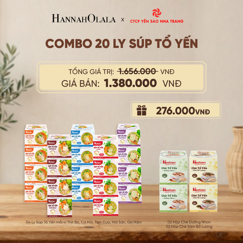  COMBO 20 LY SÚP TỔ YẾN - DEAL 6 - D215 