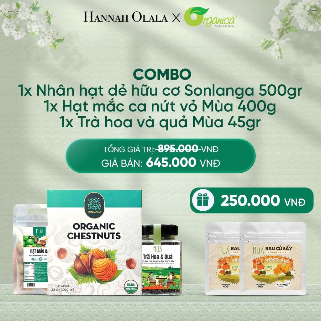  DEAL 6: COMBO TRÀ CHIỀU THƯ THẢ 