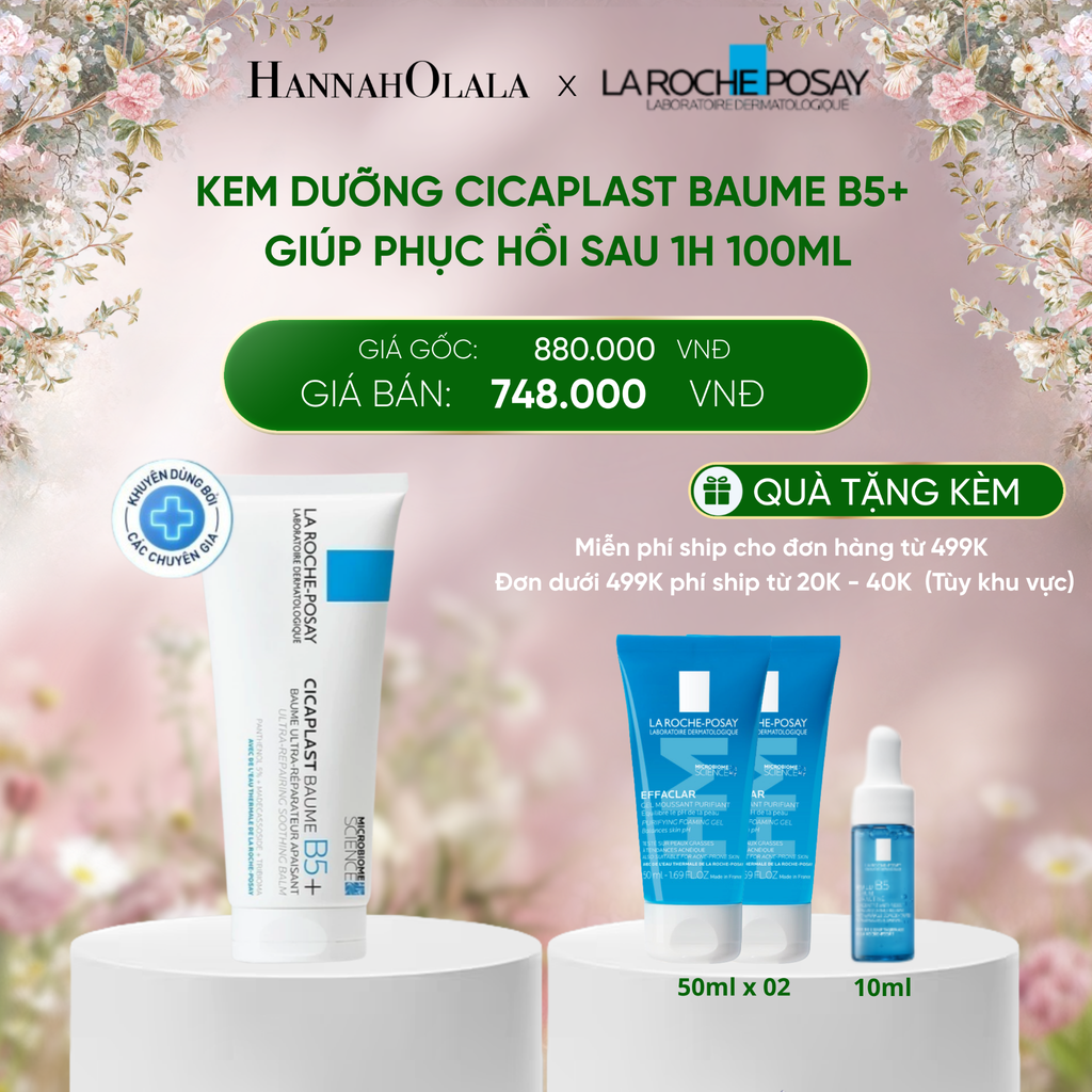  E836_DEAL 6: KEM DƯỠNG CICAPLAST BAUME B5+ GIÚP PHỤC HỒI SAU 1H 100ML 