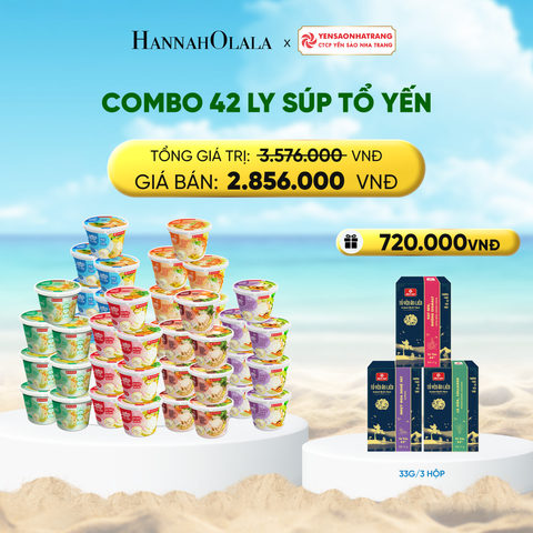  DEAL 6: COMBO 42 LY SÚP TỔ YẾN 