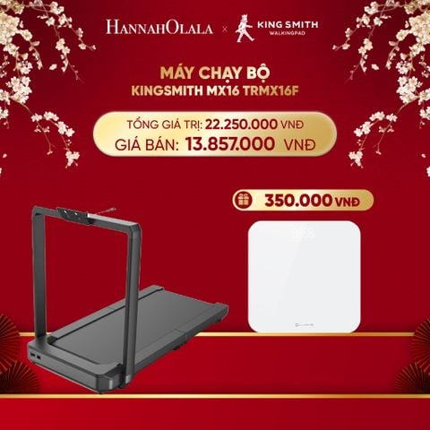  A129_DEAL 7: MÁY CHẠY BỘ KINGSMITH MX16 TRMX16F 