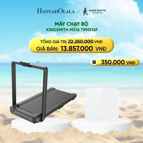  DEAL 7: MÁY CHẠY BỘ KINGSMITH MX16 TRMX16F 