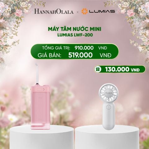  DEAL 7: MÁY TĂM NƯỚC MINI LUMIAS LWF-200 
