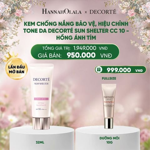  E1278_DEAL 7: KEM CHỐNG NẮNG BẢO VỆ HIỆU CHỈNH TÔNG DA DECORTÉ SUN SHELTER 