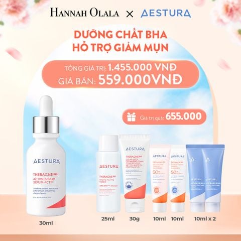  M86_DEAL 7: DƯỠNG CHẤT GIẢM MỤN VÀ CHĂM SÓC DA DẦU THERACNE365 ACTIVE SERUM 30ML 