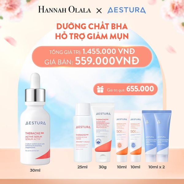  A7_DEAL 7: DƯỠNG CHẤT GIẢM MỤN VÀ CHĂM SÓC DA DẦU THERACNE365 ACTIVE SERUM 30ML 