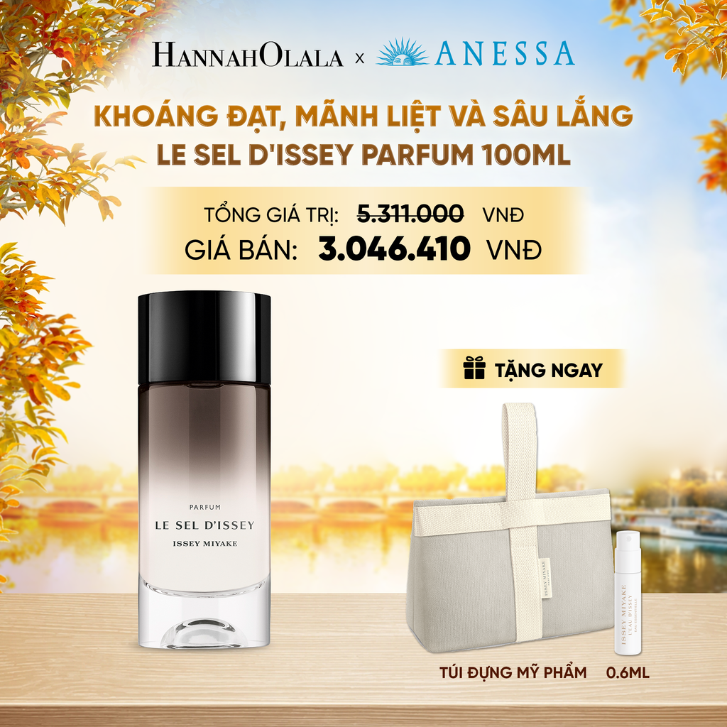  NƯỚC HOA NAM ISSEY MIYAKE LE SEL D'ISSEY PARFUM 100ML - DEAL 7 - E448 