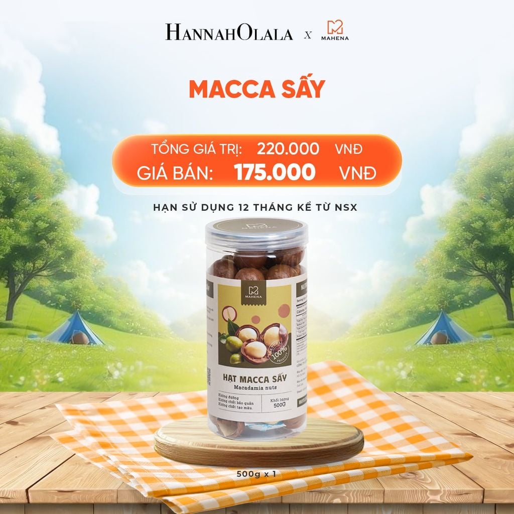  MACCA SẤY 500G - DEAL 7: 