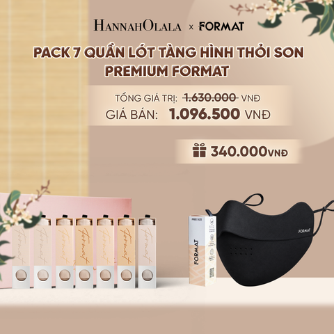  NỮ/ QUẦN LÓT TÀNG HÌNH THỎI SON PREMIUM FORMAT - 10005582 - DEAL 7 