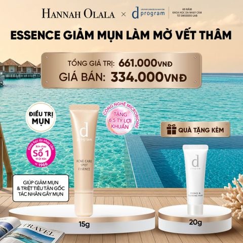  ESSENCE GIẢM MỤN VÀ LÀM MỜ VẾT THÂM D PROGRAM ACNE CARE SPOT ESSENCE 15G - DEAL 7_ D1579 
