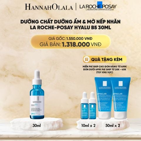  DEAL 7: DƯỠNG CHẤT PHỤC HỒI & CUNG CẤP ĐỘ ẨM CHUYÊN SÂU HYALU B5 SERUM 30ML
([CẢI TIẾN MỚI - 4 LOẠI HA]) 