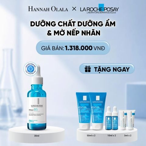  DƯỠNG CHẤT PHỤC HỒI & CUNG CẤP ĐỘ ẨM CHUYÊN SÂU HYALU B5 SERUM 30ML ([CẢI TIẾN MỚI - 4 LOẠI HA]) DEAL 7: 