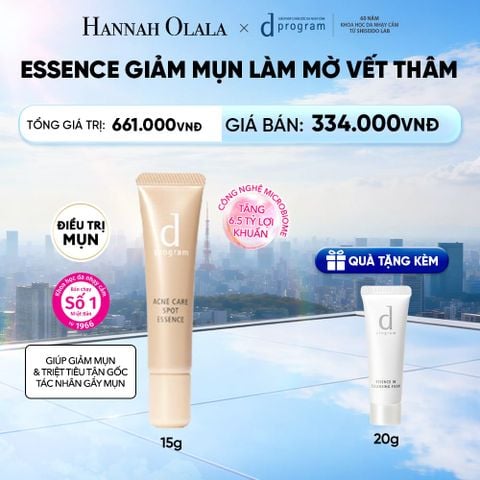  ESSENCE GIẢM MỤN VÀ LÀM MỜ VẾT THÂM D PROGRAM ACNE CARE SPOT ESSENCE 15G - DEAL 7 