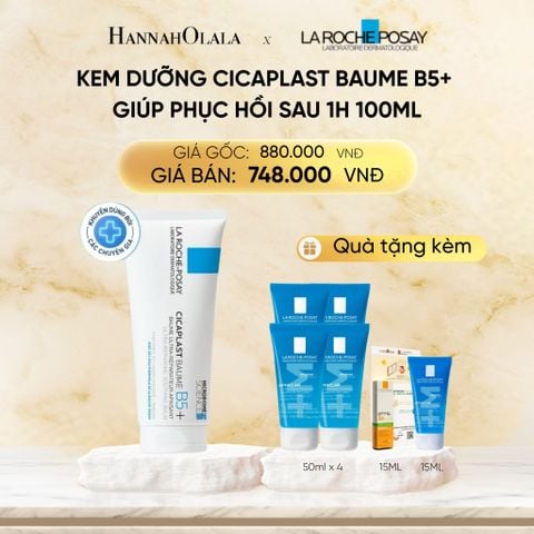  DEAL 7: KEM DƯỠNG CICAPLAST BAUME B5+ GIÚP PHỤC HỒI SAU 1H 100ML 