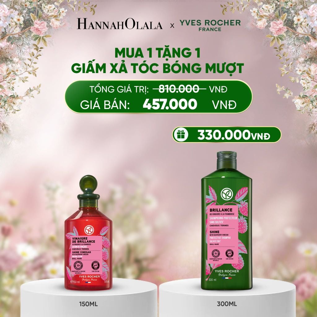  DEAL 7: MUA 1 TẶNG 1 GIẤM XẢ TÓC BÓNG MƯỢT TẶNG DẦU GỘI 