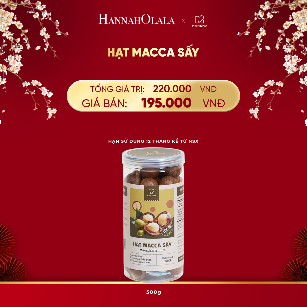  DEAL 7: MACCA SẤY 500G 