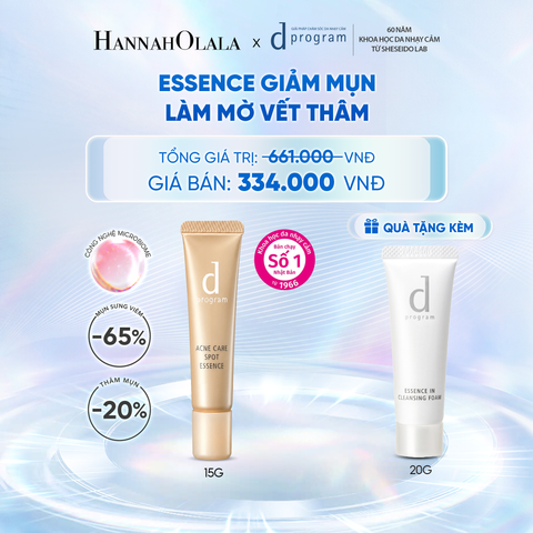  ESSENCE GIẢM MỤN VÀ LÀM MỜ VẾT THÂM D PROGRAM ACNE CARE SPOT ESSENCE 15G - DEAL 7 - C61 