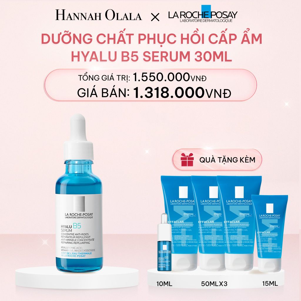  E992_DEAL 7: DƯỠNG CHẤT PHỤC HỒI & CUNG CẤP ĐỘ ẨM CHUYÊN SÂU HYALU B5 SERUM 30ML 