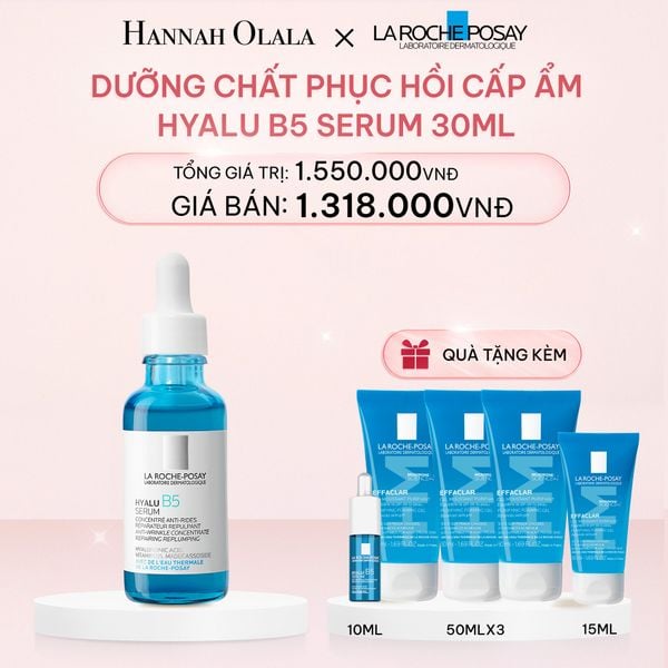  E992_DEAL 7: DƯỠNG CHẤT PHỤC HỒI & CUNG CẤP ĐỘ ẨM CHUYÊN SÂU HYALU B5 SERUM 30ML 