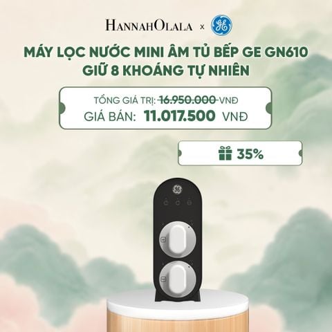  MÁY LỌC NƯỚC MINI ÂM TỦ BẾP GE GN610 - GIỮ 8 KHOÁNG TỰ NHIÊN - DEAL 7 - A1993 