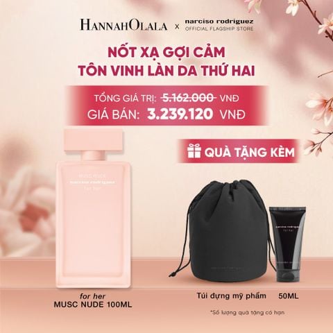  NƯỚC HOA NỮ NARCISO RODRIGUEZ MUSC NUDE EDP 100ML - DEAL 7 
