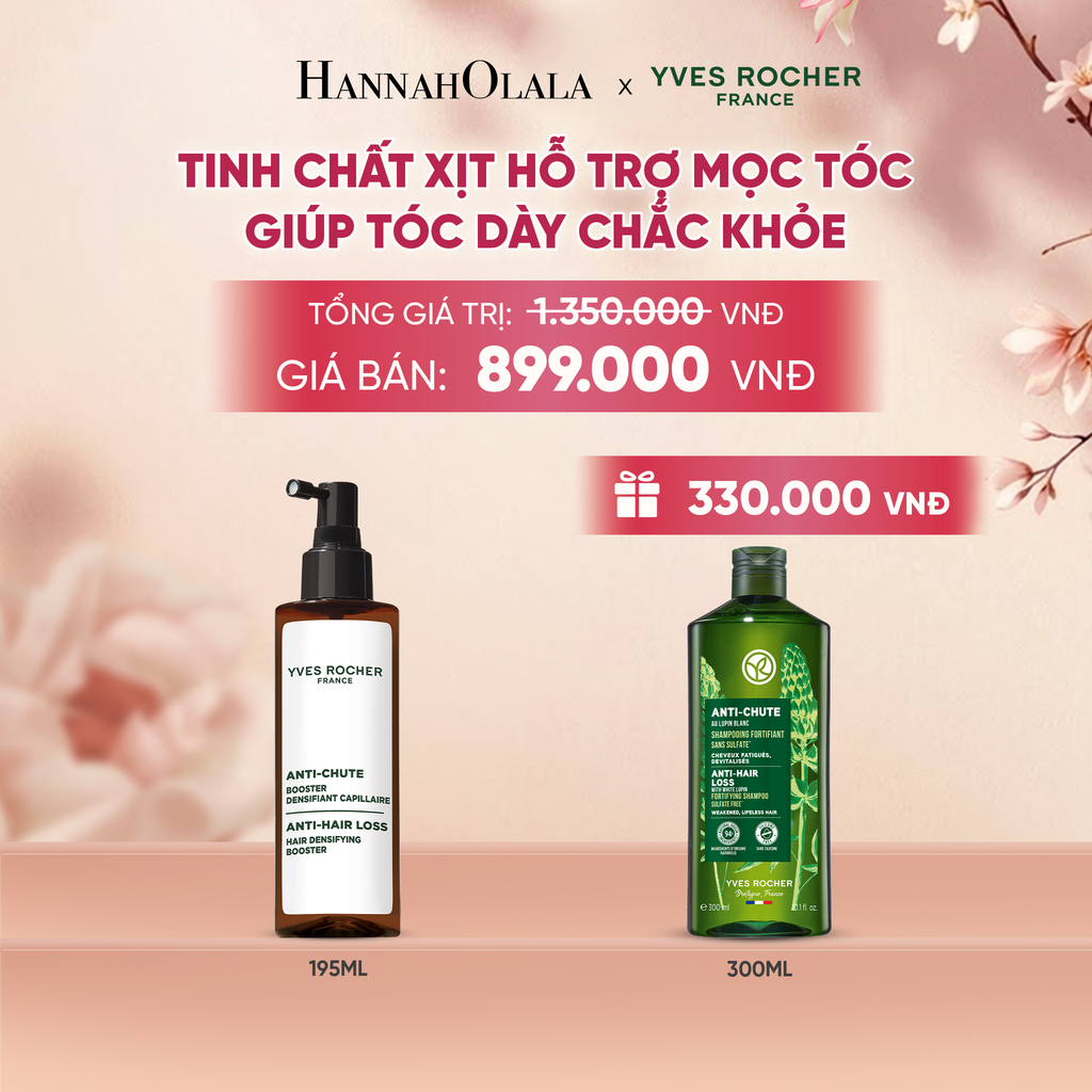  TINH CHẤT XỊT HỖ TRỢ MỌC TÓC GIÚP TÓC DÀY CHẮC KHỎE TẶNG DẦU GỘI GIẢM TÓC GÃY RỤNG 