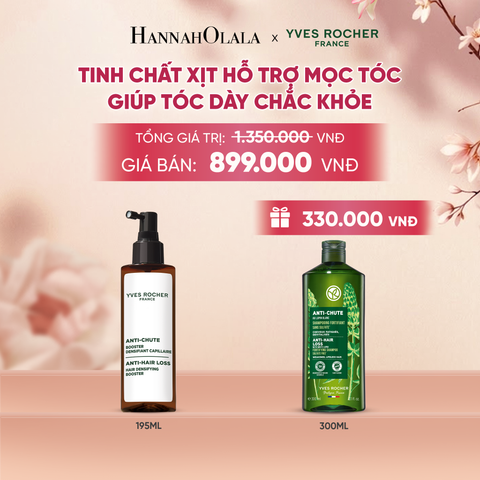  TINH CHẤT XỊT HỖ TRỢ MỌC TÓC GIÚP TÓC DÀY CHẮC KHỎE TẶNG DẦU GỘI GIẢM TÓC GÃY RỤNG 