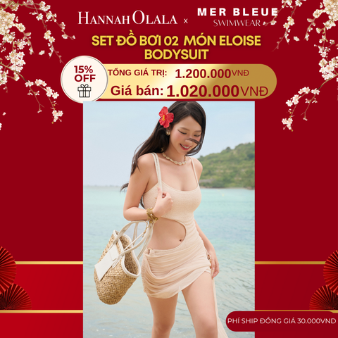  A772_DEAL 8: SET ĐỒ BƠI 2 MÓN ELOISE BIKINI SET 