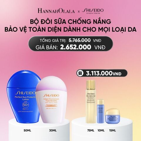  BỘ ĐÔI CHỐNG NẮNG BẢO VỆ DA TỪ MỌI GÓC ĐỘ VÀ NGĂN NGỪA LÃO HÓA - DEAL 7_A549 