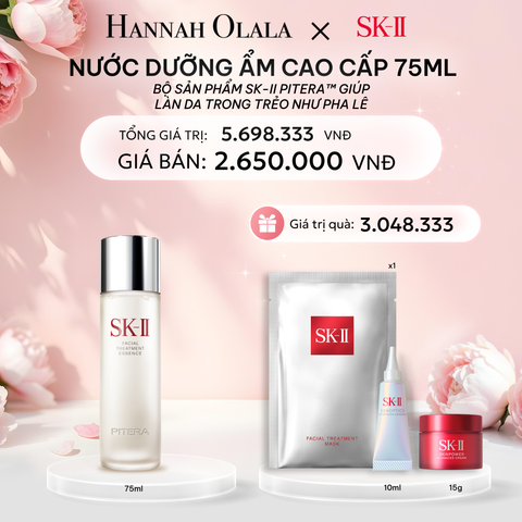  E192: DEAL 7: BỘ SẢN PHẨM SK-II PITERA™ GIÚP LÀN DA TRONG TRẺO NHƯ PHA LÊ (MỚI) 