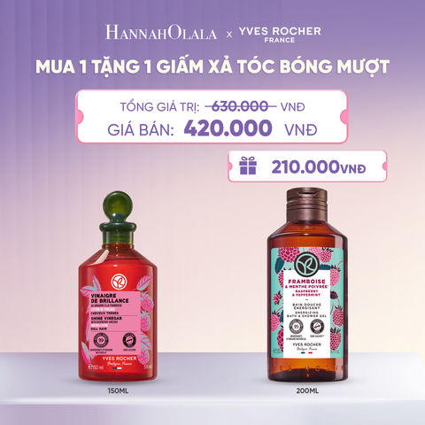  MUA 1 TẶNG 1 GIẤM XẢ TÓC BÓNG MƯỢT  - L065 