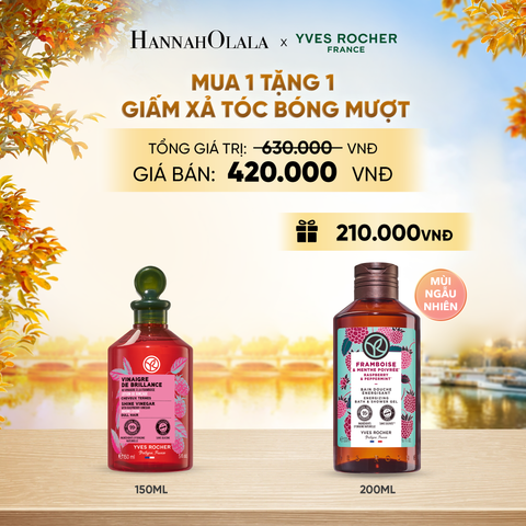  MUA 1 TẶNG 1 GIẤM XẢ TÓC BÓNG MƯỢT TẶNG SỮA TẮM 200ML MÙI NGẪU NHIÊN - E732 